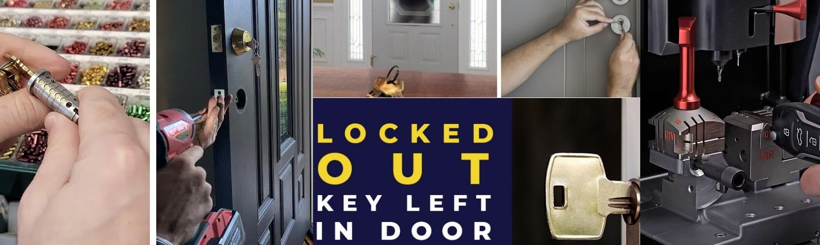AAA&B Locksmith in Waterbury, CT providing emergency lockout services and key replacements.