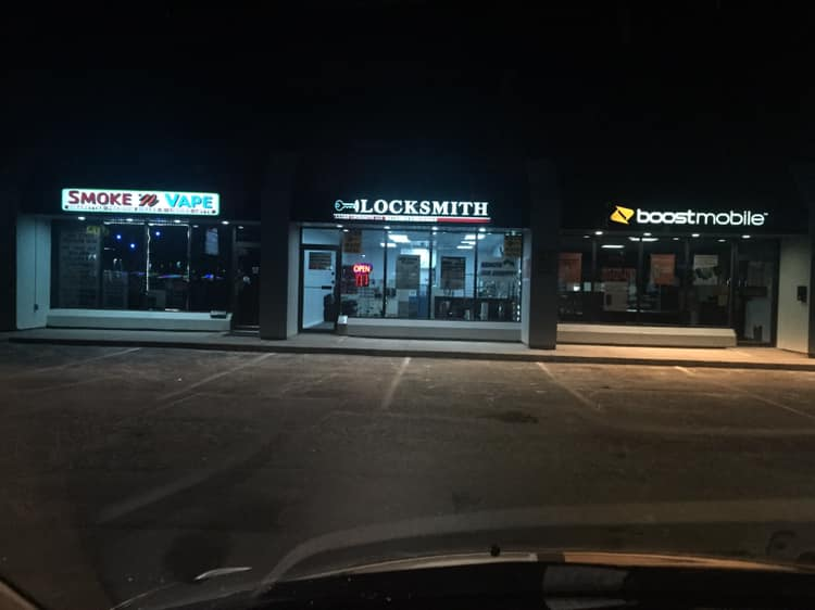 AAA&B Locksmith storefront located at 1101 Huntingdon Ave, Unit #6 Waterbury CT